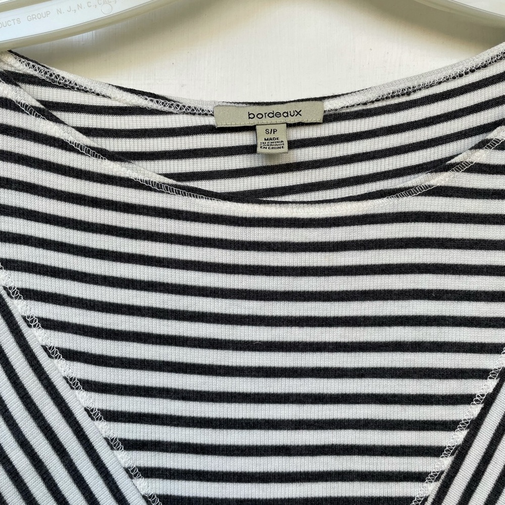 Bordeaux Knit Top, Size S - Picture 2 of 3
